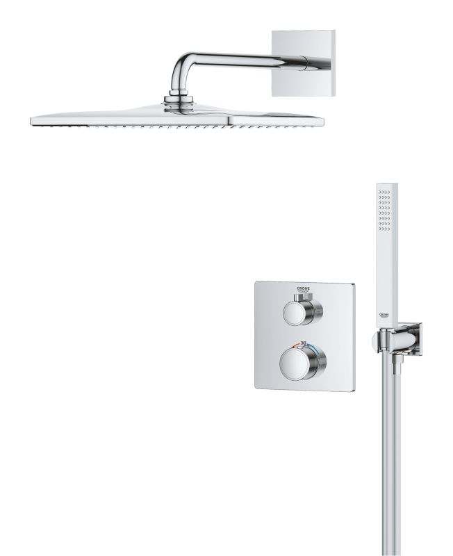 Душова система прихованого монтажу з термостатом Grohe Grohtherm (34870000)