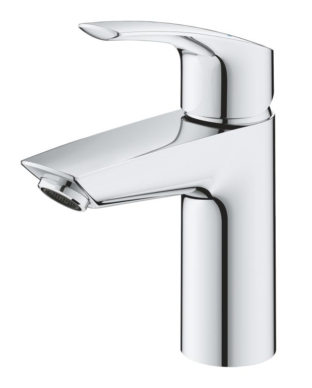 Одноважільний змішувач для раковини S-Size Grohe Eurosmart New з натискним донним клапаном (23922003)
