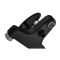 Змішувач для ванни Plamix CEZAR-009 EURO SET Matte black, зі шлангом, лійкою та кронштейном (PM0693)