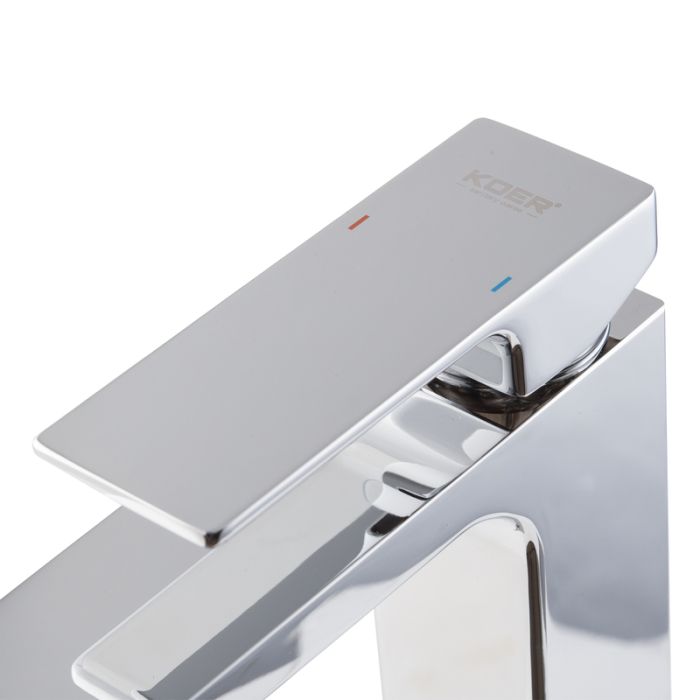 Змішувач для умивальника KOER KB-10039-01 (Колір хром) (KR5994)