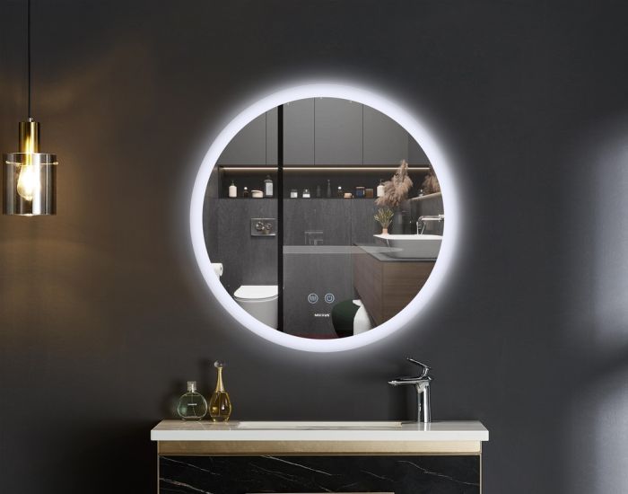Дзеркало Mixxus PLAIN MC11-60 з Led Touch, Anti-fog, димером, регулятором яскравості (MI6663)