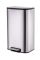 Відро для сміття з плавним закриттям прямокутне Mixxus Cubic-TC0112 SS Color 12л колір нержавійка (MI7089)