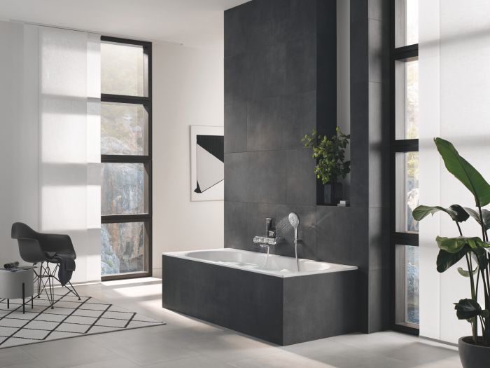 Душовий набір з тримачем, 3 режими струменю Grohe Rainshower SmartActive (26581000)