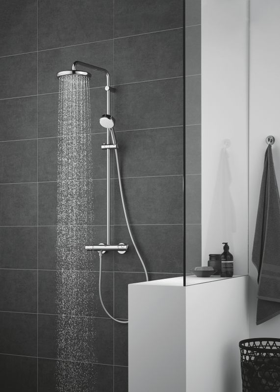 Душова система з термостатом для душа Grohe New Tempesta Cosmop. System (27922001)