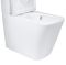 Чаша унітазу-компакту Mixxus Premium Quadro-0401-T1 Bowl 610х365х825 Tornado 1.0 без сидіння (MI8343)