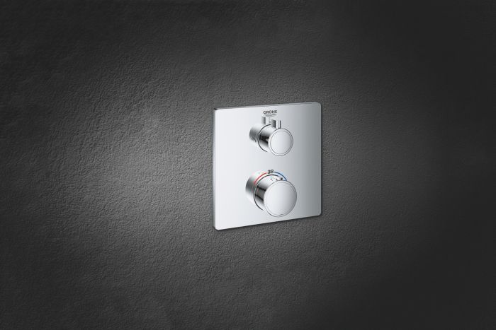 Термостат прихованого монтажу на 2 споживача Grohe Grohtherm Convent. Concealed (24079000)