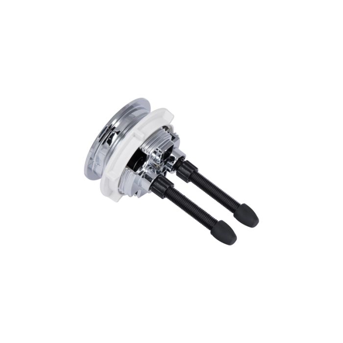Комплект арматури: MIXXUS PREMIUM BUTTON-1805-1/2" СПУСКНА 2-х кнопочна + НАПОВНЮВАЛЬНА з НИЖНІМ підведенням, пластикове різьблення 1/2" (MP6720)