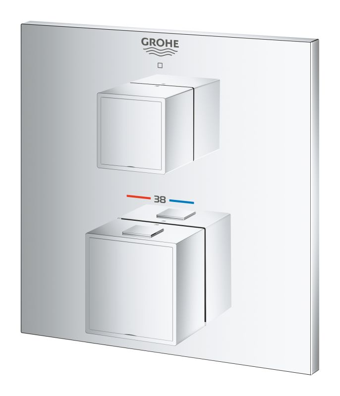 Термостат прихованого монтажу для 1 споживача Grohe Grohtherm Cube (24153000)