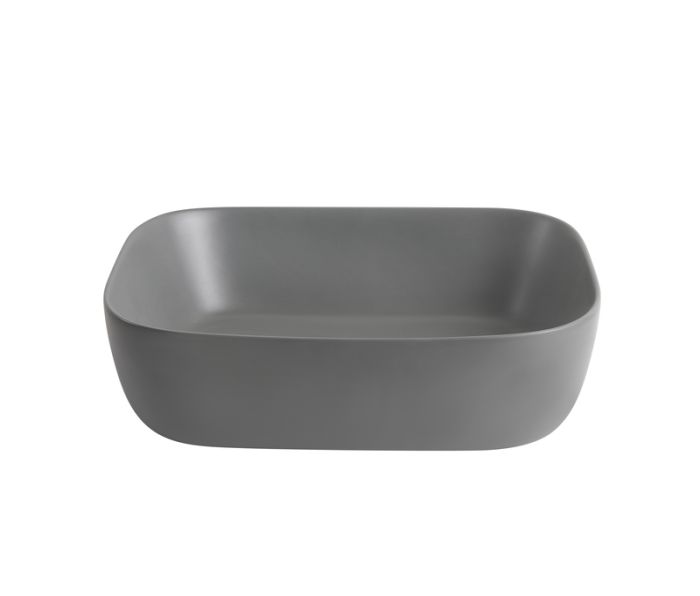 Раковина накладна Mixxus Premium DIVERSE-0116 GRAY 455x330x135mm (MP6651)