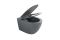 Унітаз підвісний Mixxus Premium ELLIPSE-0308-T3 GRAY 490x360x360mm система змиву TORNADO 3.0 (MP6654)