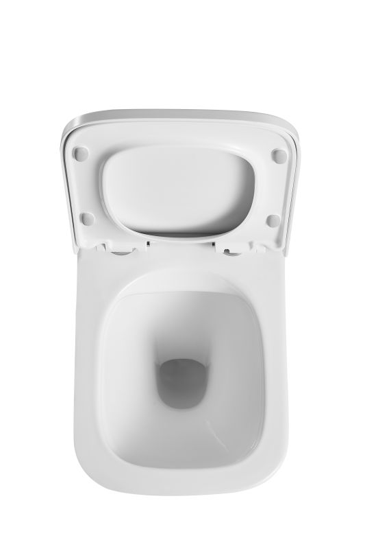 Унітаз підвісний Mixxus Premium Quadro-0302-R 530x360x365mm, система змиву Rimless (MP6454)