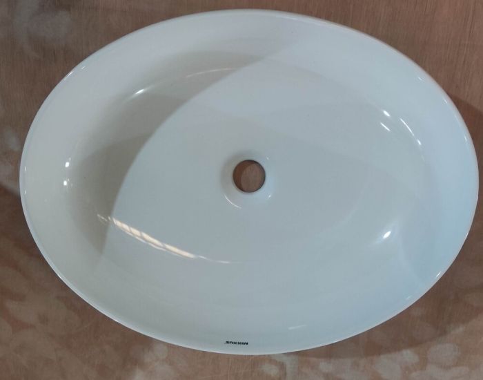 Раковина накладна Mixxus Premium ELLIPSE-0102 515х400х130mm (MP6551)
