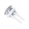 Комплект арматури: MIXXUS BUTTON-1807-1/2" СПУСКНА 2-х кнопочна + НАПОВНЮВАЛЬНА з НИЖНІМ підведенням, пластикове різьблення 1/2" (MI8476)
