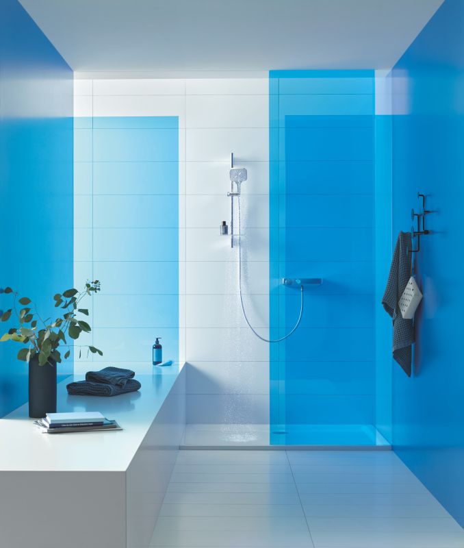 Душовий гарнітур зі штангою, 3 режими струменю Grohe Rainshower SmartActive (26583000)