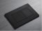 Панель змиву Koer KT-0602-05 240x160x10mm пластикова, кнопка квадратна (колір чорний матовий) (KR5181)