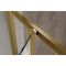 Душова кабіна без піддону Koer SR SC09-90x90x200-L-TR-12 прозоре скло Easy Clean 6мм Матове золото (KR5684)