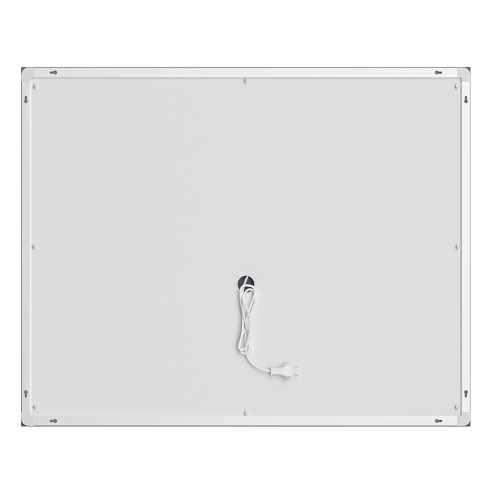 Дзеркало Mixxus Premium QUADRO MR20-100x80 з Led Touch, Anti-fog, димером, регулятором яскравості, лінзою (MP6623)