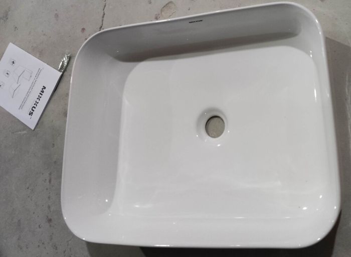 Раковина накладна Mixxus Premium DIVERSE-0110 500х390х130mm (MP6516)