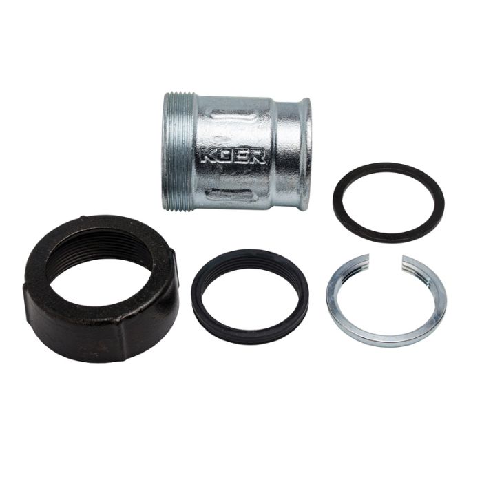 Муфта затискна з внутрішньою різьбою Koer KCI.C16F - 1 1/2"Fx47,9-51,5 (KR5914)