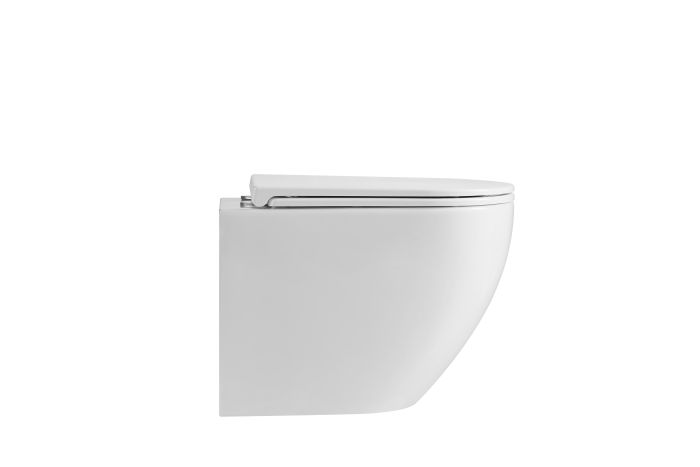 Унітаз підвісний Mixxus Premium Ellipse-0303-R 520x365x360mm, система змиву Rimless (MP6463)
