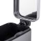 Відро для сміття з плавним закриттям прямокутне Mixxus Premium Quadro-TC0105 SS Color 5л колір нержавійка (MI7062)
