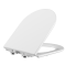 Сидіння-кришка для унітазу Mixxus SEAT COVER BEVEL-2003 з мікроліфтом 420х334х36mm (MI6691)