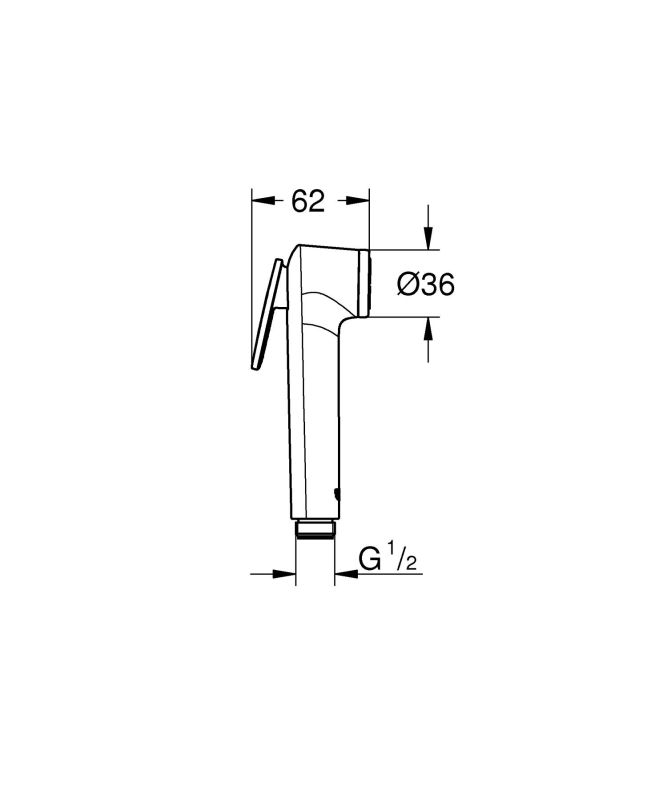 Набір для гігієн.душу Grohe BauLoop New (UA11104202)