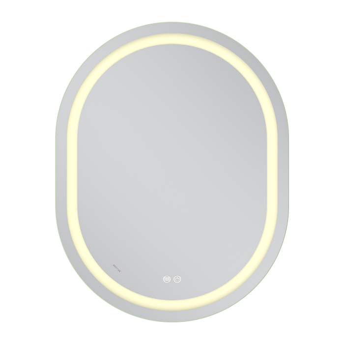 Дзеркало Mixxus Premium ELLIPSE MV05-90x70-Reverse з Led Touch, Anti-fog, димером (3-6,5kK) (MP6644)