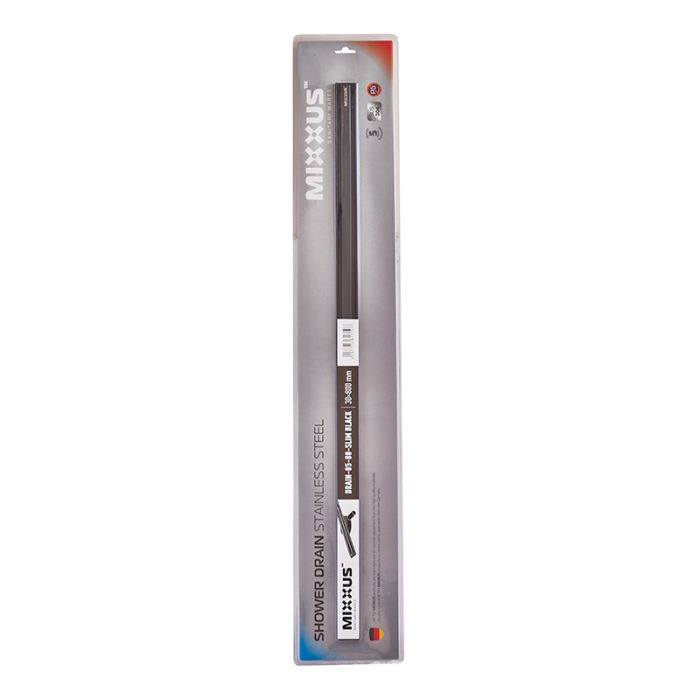 Душовий трап з нерж. сталі SUS304 Mixxus Drain-05-80-Slim Black (30x800мм) (Чорний) (MI6171)