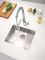 Змішувач для кухні з гнучким виливом Grohe Eurocube (31395DC0)