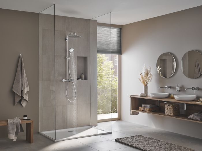 Душова система з термостатом для душа Grohe Euphoria System (26075001)