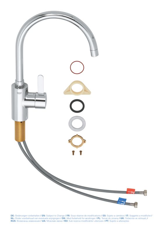 Змішувач для кухні Grohe Eurosmart Cosmopolitan (32843002)