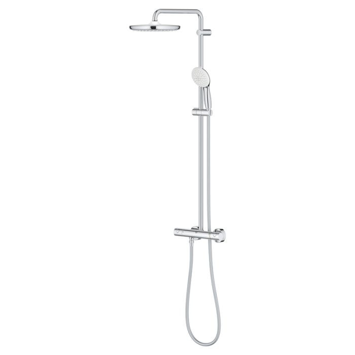 Душова система з термостатом для настінного монтажу Grohe Tempesta System 250 (26670001)