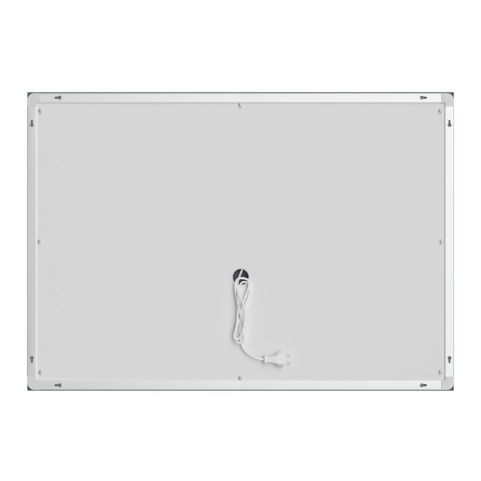 Дзеркало Mixxus Premium QUADRO MR20-120x80 з Led Touch, Anti-fog, димером, регулятором яскравості, лінзою (MP6624)