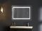 Дзеркало Mixxus TWEE MR09-50x80-Reverse з Led Touch, Anti-fog, димером, регулятором яскравості (MI6930)