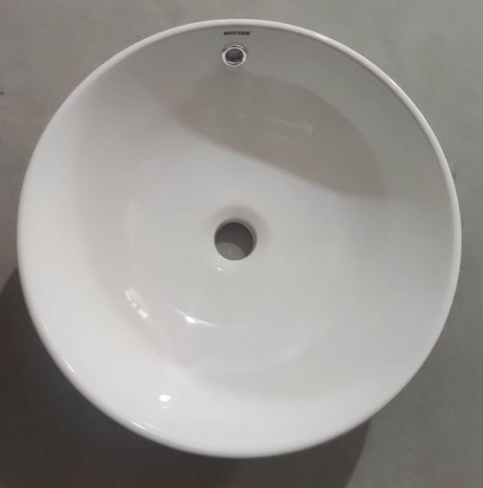 Раковина накладна Mixxus Premium ELLIPSE-0205 430х430х150mm з переливом (MP6530)