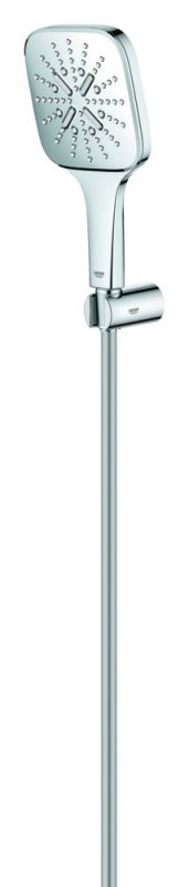 Душовий набір з тримачем, 3 режими струменю Grohe Rainshower SmartActive (26589000)