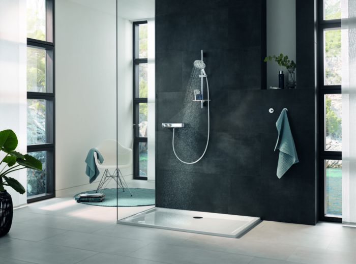 Душовий гарнітур зі штангою, 3 режими струменю Grohe Rainshower SmartActive (26591000)