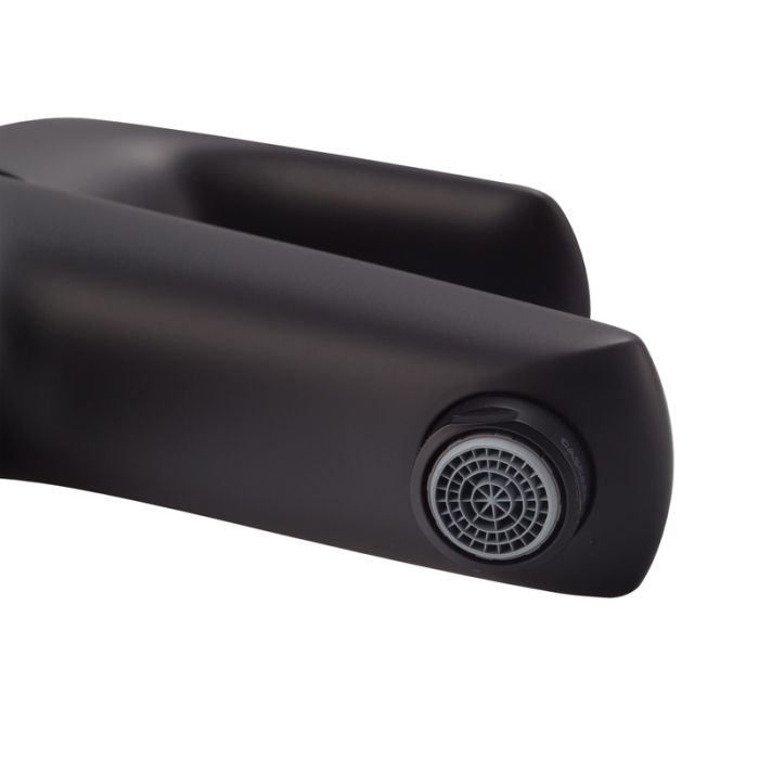 Змішувач для умивальника Koer KB-10008-05 (Колір чорний) (KR3471)