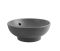 Раковина накладна Mixxus Premium TOPPER-0201 GRAY 410x410x165mm з переливом (MP6649)