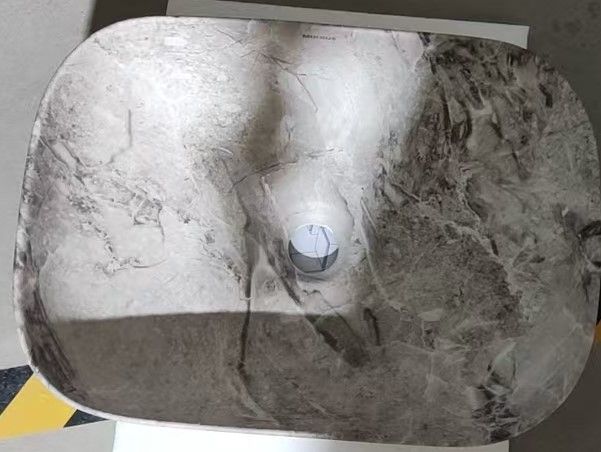 Раковина накладна MIXXUS PREMIUM DIVERSE-0113 MARBLE 455х325х135mm (MP6544)