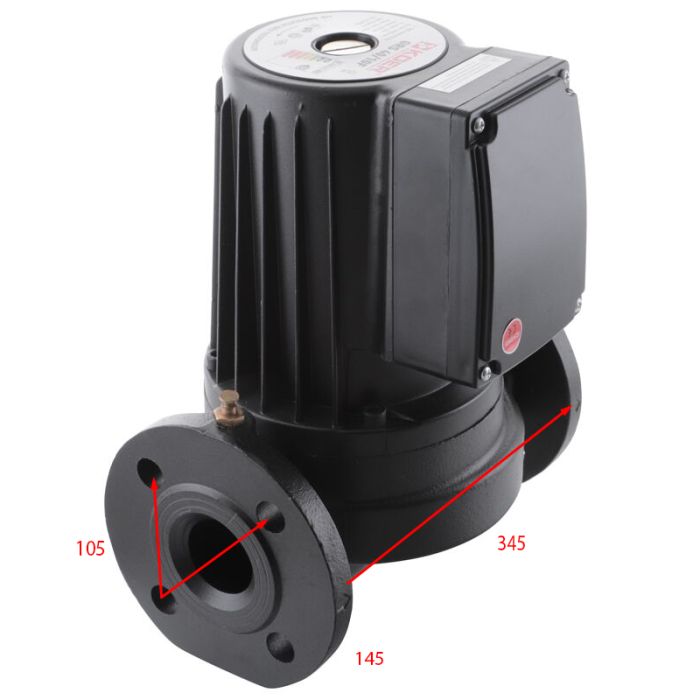Насос циркуляційний фланцевий Koer GRS 65/11F, Н=11М, Q=45кбМ, P=1500 Вт, 380V (KP2771)