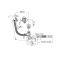 Сифон для ванни Zerix SV-02-B напівавтоматичний з переливом, з ревізією (Колір білий) 1 1/2'' (ZX4960)