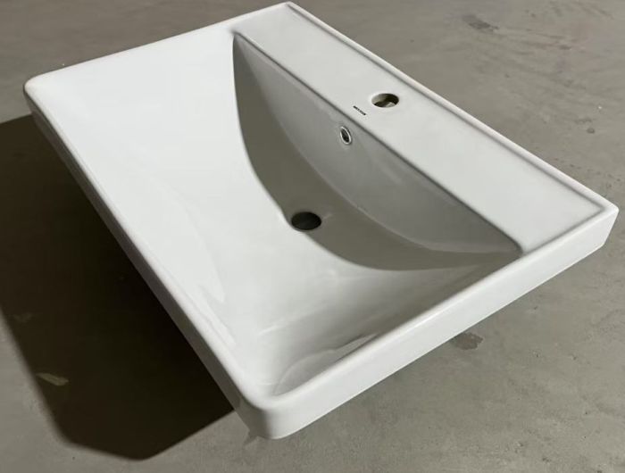 Раковина меблева MIXXUS PREMIUM STYLE-1502 700х480х190mm з отвором під змішувач та переливом (MP6499)
