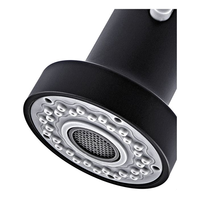 Лійка для змішувача з висувним виливом MIXXUS PS-01-BLACK (MI6211)