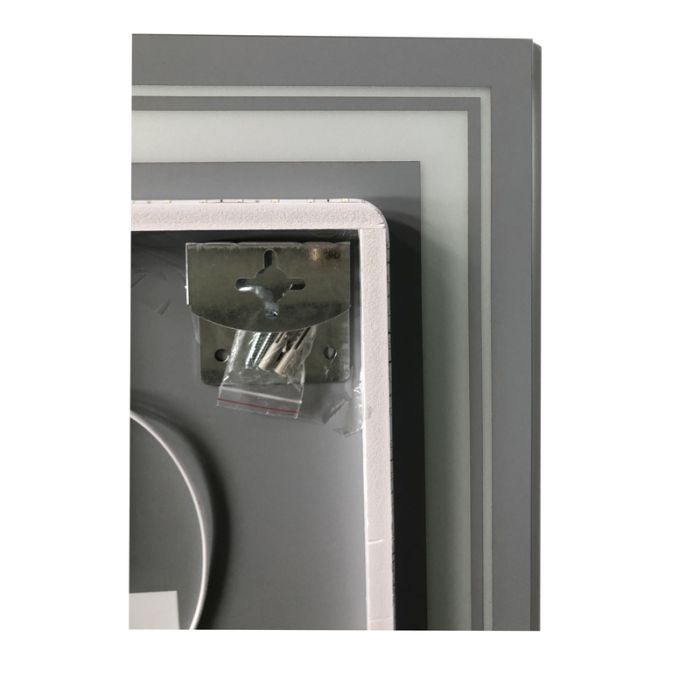 Дзеркало Zerix Alive MR06-80x60-REVERSE з LED Touch, Anti-fog, димером, регулятором яскравості (ZX6062)