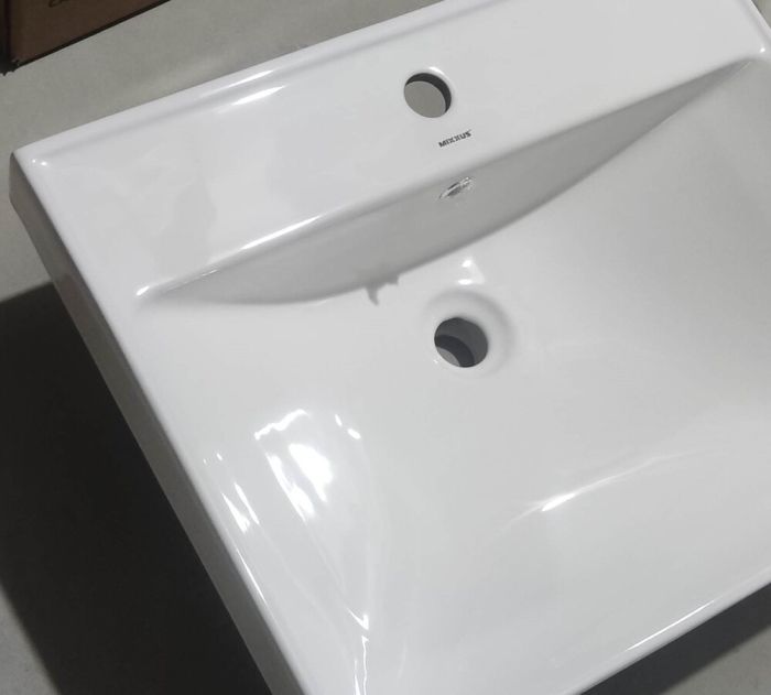 Раковина меблева MIXXUS PREMIUM STYLE-1501 600х480х190mm з отвором під змішувач та переливом (MP6498)