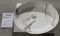 Раковина накладна MIXXUS PREMIUM ELLIPSE-0104 MARBLE 550х415х140mm (MP6554)