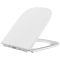 Сидіння-кришка для унітазу Mixxus SEAT COVER QUADRO-2003 з мікроліфтом 430х338х35mm (MI6689)
