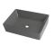 Раковина накладна Mixxus Premium QUADRO-0108 GRAY 550x390x145mm (MP6652)
